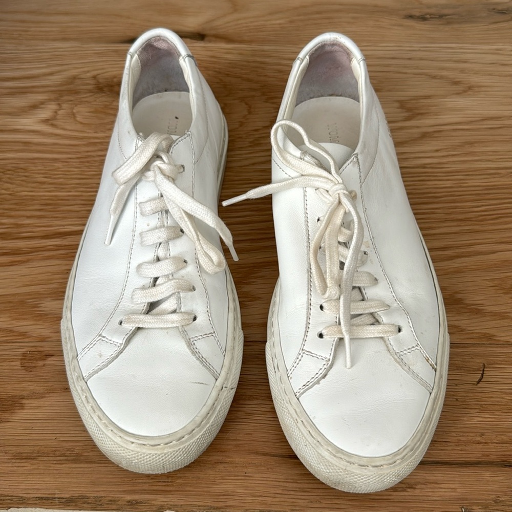 Common projects gently used sneakers. Includes dust bag